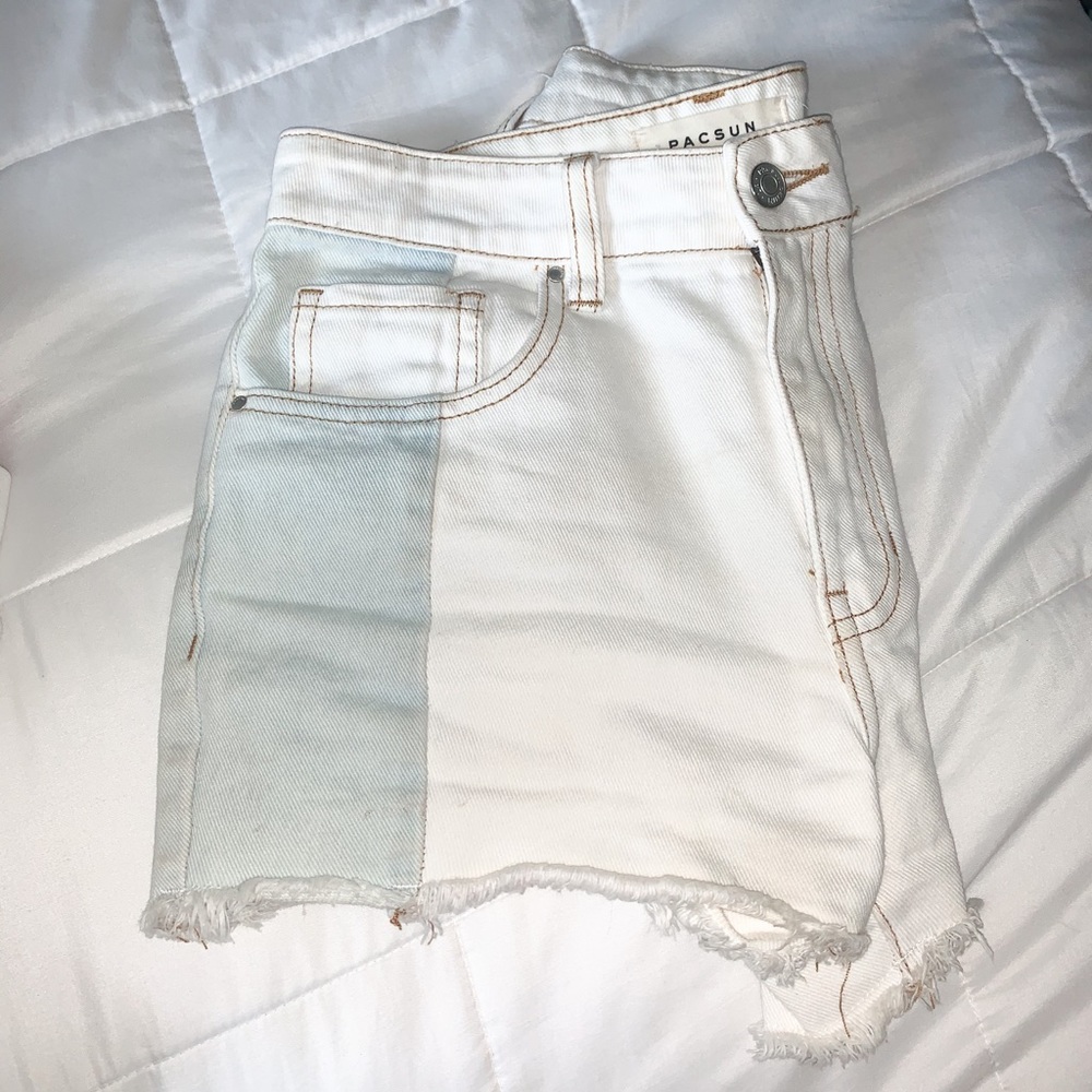 Two tone pacsun Jean shorts